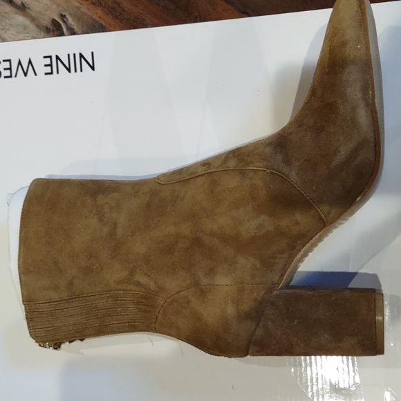 Nine West Brown suede leather boots, new - Picture 5 of 7
